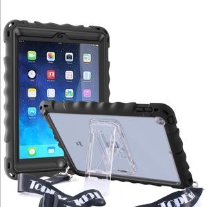 IPAD HARD CASE COVER WITH STRAP 9.7 INCH